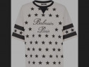 Balmain Paris Signature Stars T-shirt oversize