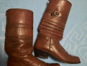 Vintage, cizme maro