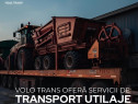 Servicii de transport utilaje