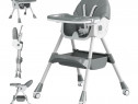 Scaun de masa si joaca pentru copii Kinderplay Gri