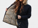 Vand Parka Dama, OCEAN PACIFIC, OPDAI18R34, Regular Fit, Bleumarin, L