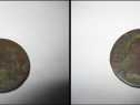 Moneda veche Austria-1_2 kreutzer 1781-bronz, 2.1 cm.