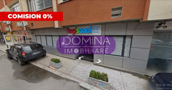 Spațiu comercial ultracentral - 135 mp *vitrină 12 m.l.*