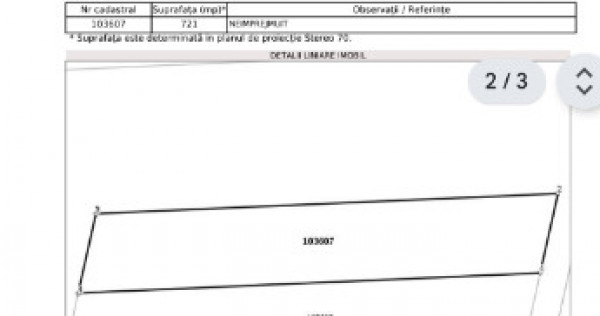 Teren 2 mai - vama veche 721mp