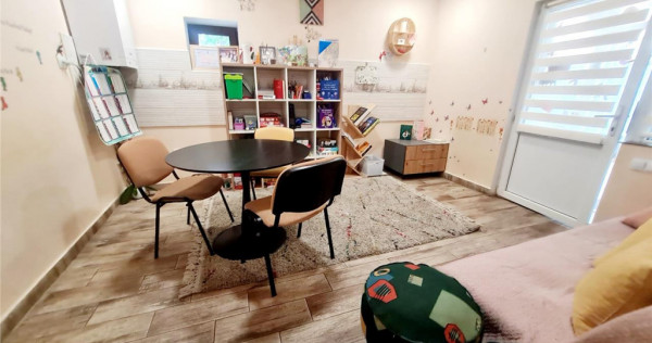 Spatiu pretabil activitati copii birouri, curte individuala,