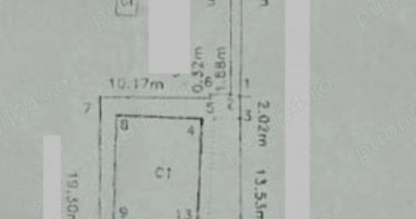 Casa 4 camere si teren, slobozia, zona bazar municipal
