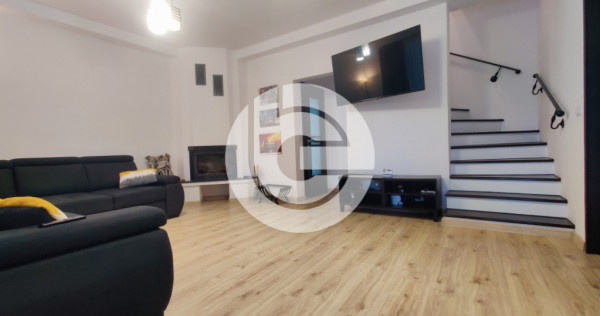 Închiriere casă pet friendly - 3 camere - curte - semineu