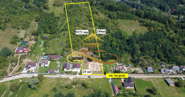 Teren 1ha + autorizatie de constructie - de vanzare