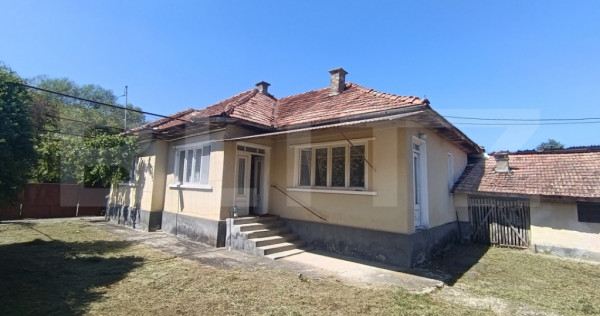 Casa cu 3 camere și o bucatarie de vară și 1300 mp teren