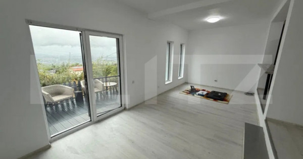 Casă modernă de închiriat, 100 mp, bucium