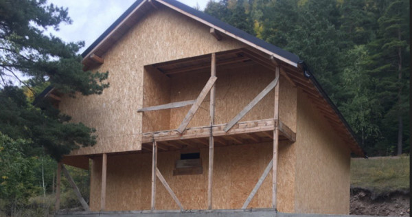 Casa in constructie zona bisoca, buzau