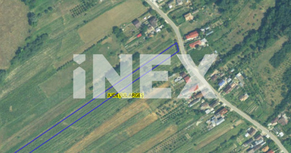 Teren de vânzare în budeasa, satul calotești