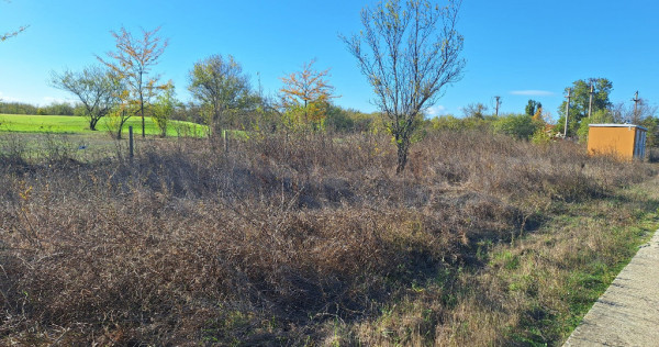 Teren intravilan – tâncăbești, dn1, vedere la lac, 1136mp