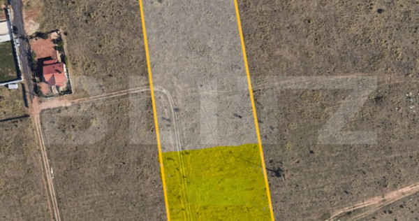 Teren 9.000 mp în priseaca – intravilan + extravilan, apr