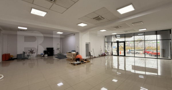 Parter clădire comercială, 156 mp, parcare, calea severinu