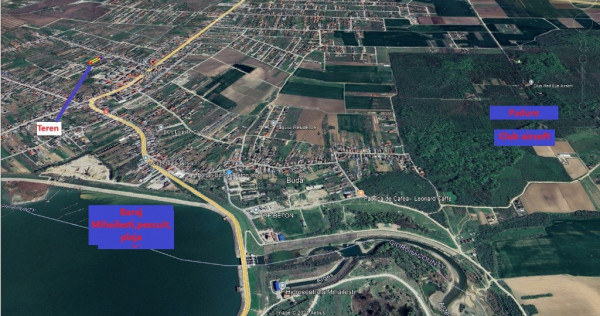 Teren aproximativ 1700mp deschidere 19m