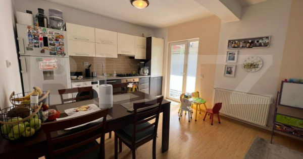 Duplex de 4 camere, 120 mp, 2 parcari, gradina, zona terra