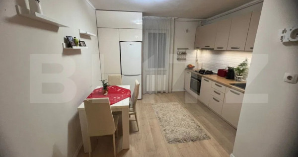 Apartament cu 2 camere, 54 mp, etaj 2, renovat, mobilat, ut
