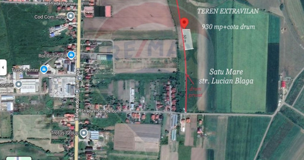 Teren de vanzare - satu mare zona lucian blaga