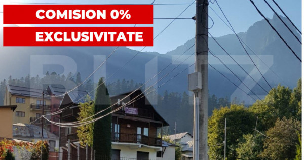 Vila 5 camere ,teren 580 mp, busteni