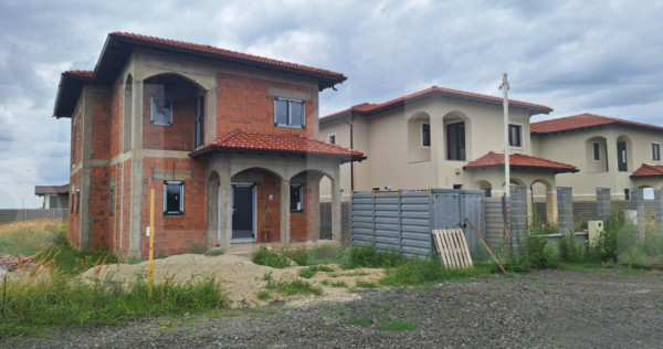 Casă la roșu moșnița nouă – 150 mp, teren 625 mp