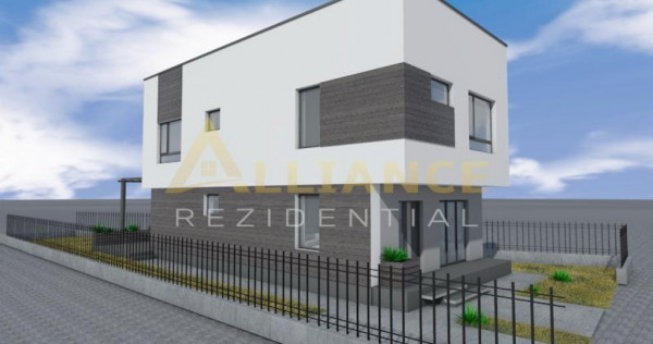 Casa individuala p 1e - 4 camere 3 bai dressing - teren 14