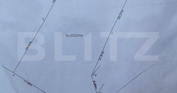Teren intravilan 2022mp, zona sard - ighiu