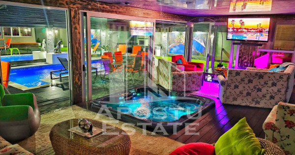 Casa individuala , piscina si jacuzzi, lux, zona calea ar...
