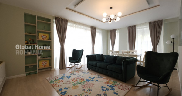 Apartament 4 camere 140 mp | pipera | curte + parcare