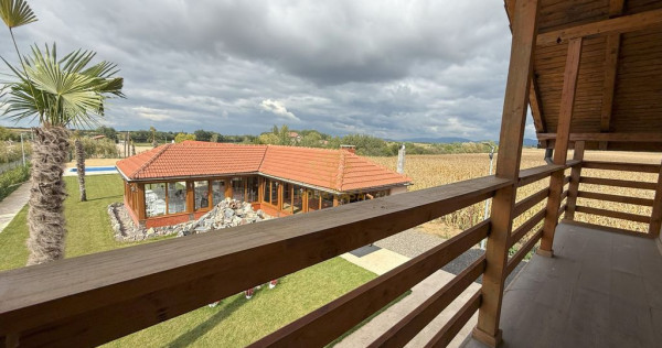 Vila de vanzare in apa-nord cu 2 piscine/zona de relaxare...