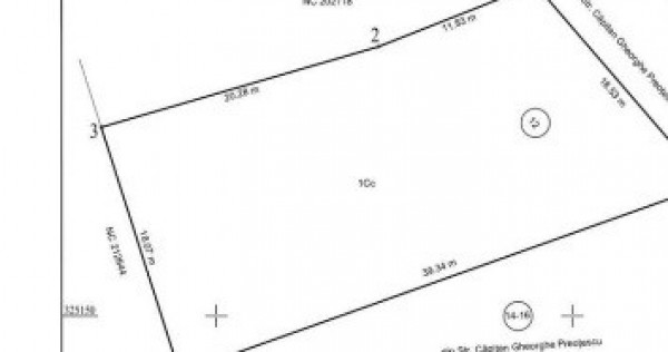 Teren zona parc carol 600mp