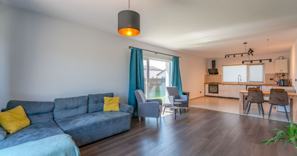 Casă individuală de închiriat, încălzire în pardose...