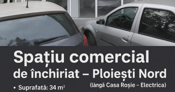 Se oferă spre închiriere spațiu comercial