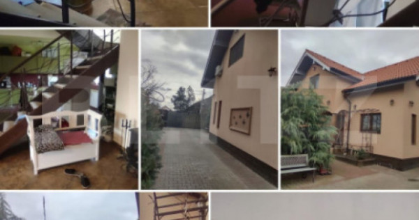 Casa individuala de vanzare utvin 720mp teren hala de depozi