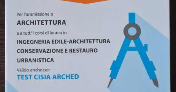 Set 5 cărți examen Arhitectura Politehnica Milano 2020/2021, 199 lei 