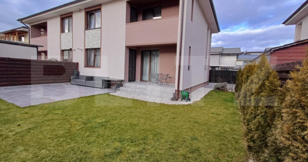 Duplex modern cu 5 camere, 110mp utili, curte 250mp, zona te