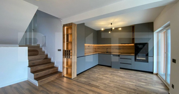 Casa finisata modern amplasata intr-un cartier rezidential