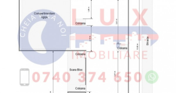 Id 8252 exclusivitate lux imobiliare – spațiu ultracentral