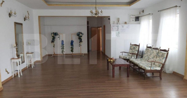 Casa d+p+e, spatiu comercial, 527 mp teren, str paltinis, 0%