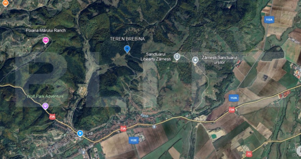 2 terenuri în zărnești – zona brebina ; investiție cu