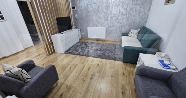 Apartament 3 camere, 61mp, mobilat si utilat, parcare inclu