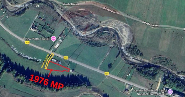 Teren intravilan de vanzare – 1.976 mp, zarnesti, zona ...