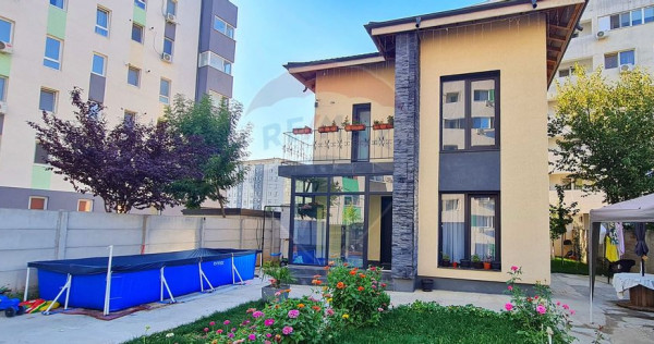 Casă modernă cu 4 dormitoare în chiajna militari resid...
