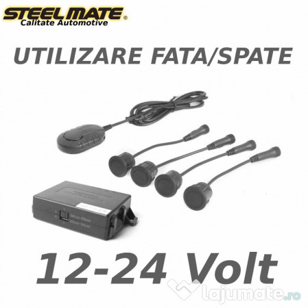 Senzori Parcare Spate Fata Steelmate Pts411ex Fara Display 599