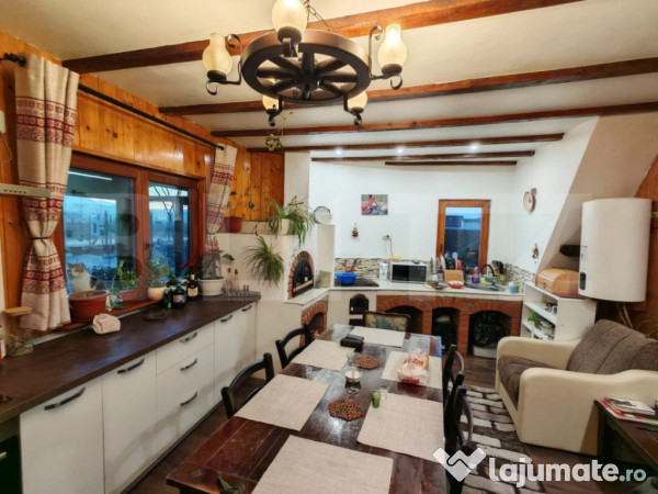 Cabană din cristian la schimb cu casa/cabana in zone retras
