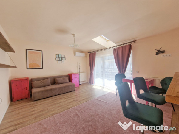 Apartament o camera, str. Eroilor, Parcare, centrala proprie