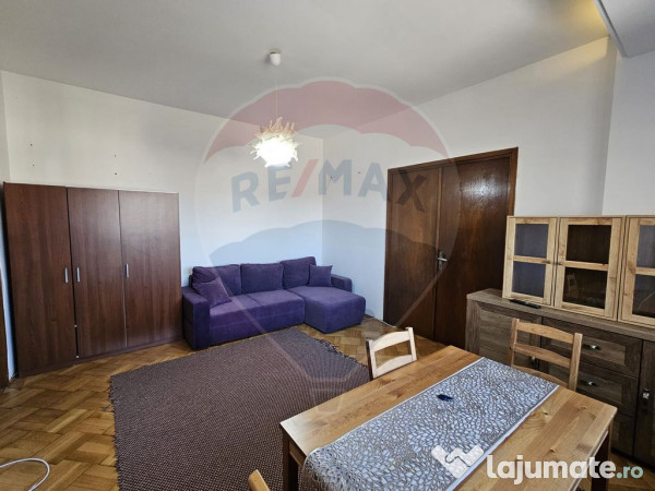 Apartament 2 camere de inchiriat zona Unirii cu centrala