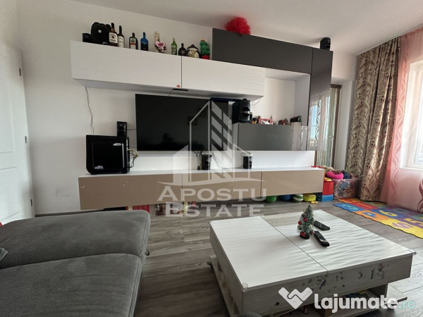 Apartament cu 2 camere, decomandat, terasa de 15 mp, Giroc