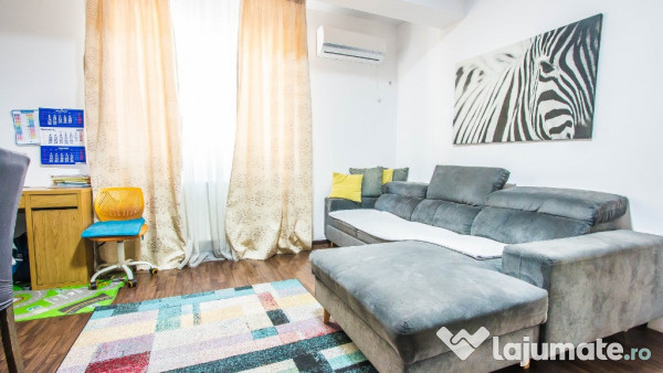 5 MIN. METROU BERCENI-Apartament cu 2 camere mobilat-utilat