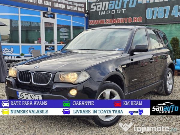 BMW X3 / 2009 / 2.0d / 177 CP / GARANTIE / RATE / LIVRARE